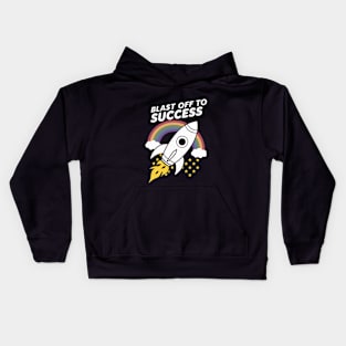 You are unstoppable Like A Rocket! Kids Hoodie